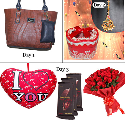 "Sweet Surprise 4 Every Day ( Multi day Hamper) - Click here to View more details about this Product